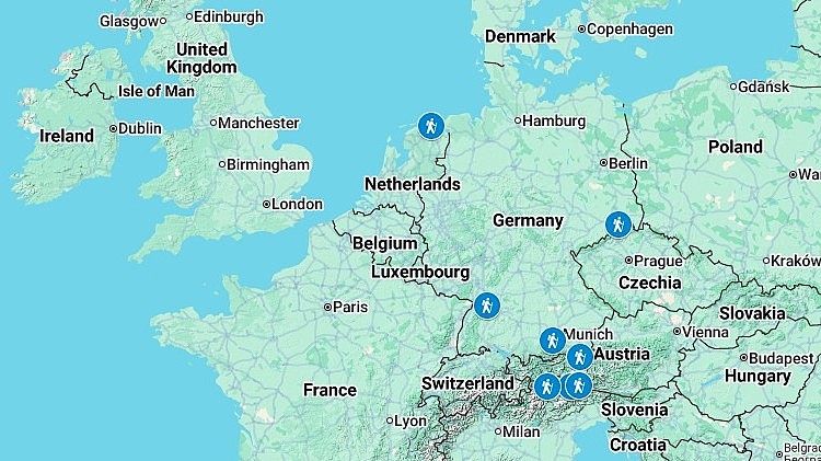 Europe Long Distance Paths